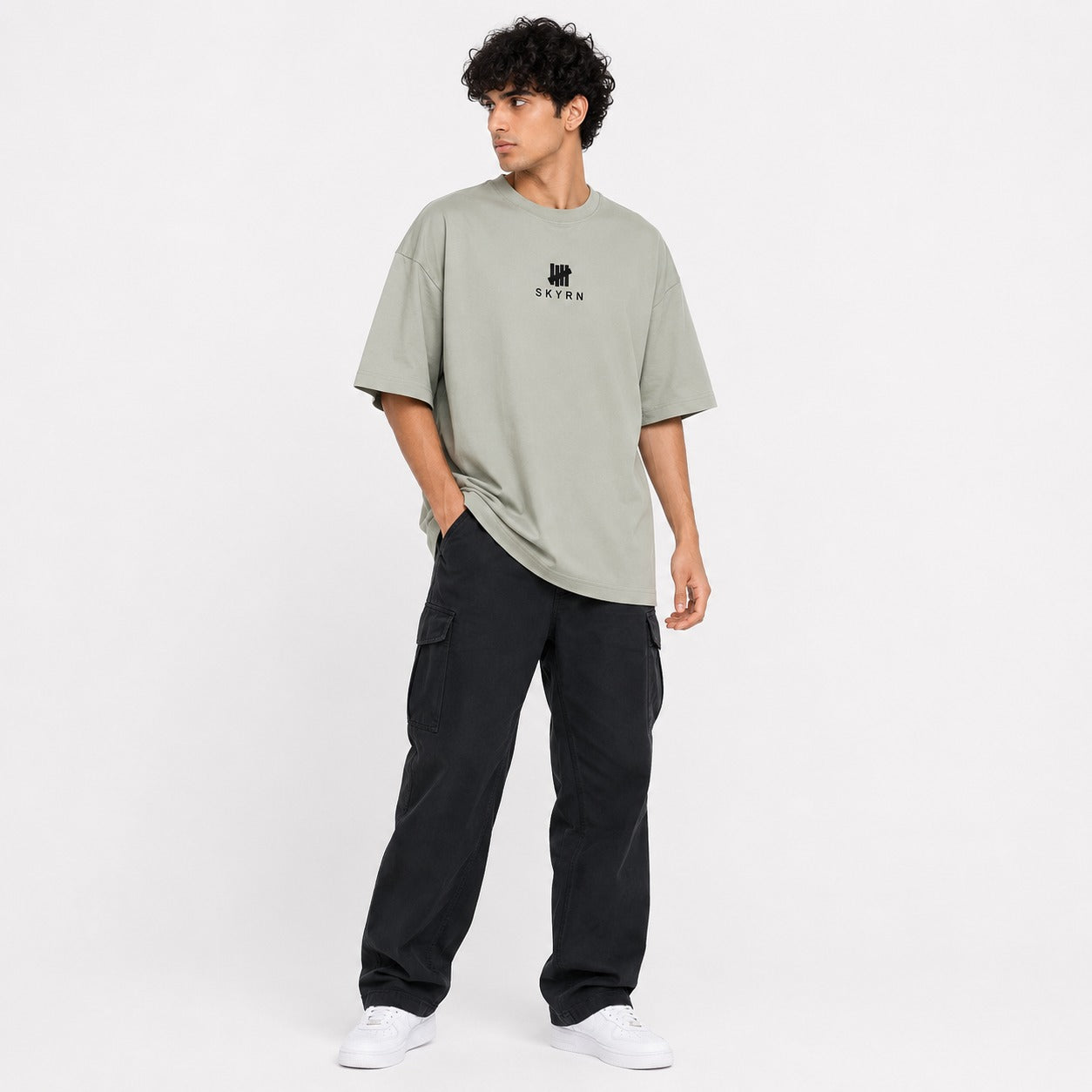 Peace Priority Oversized Cotton T-Shirt