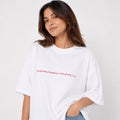 Rebel Statement Oversized Cotton T-Shirt