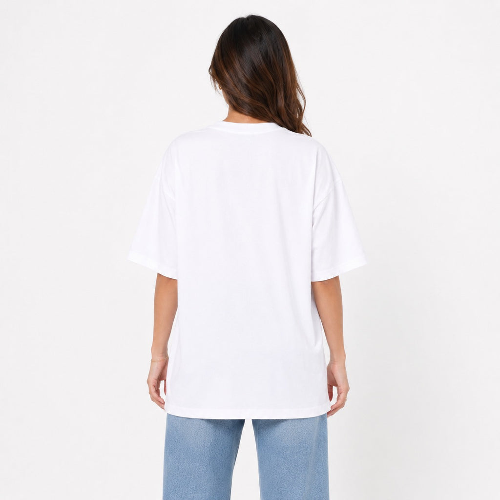Rebel Statement Oversized Cotton T-Shirt