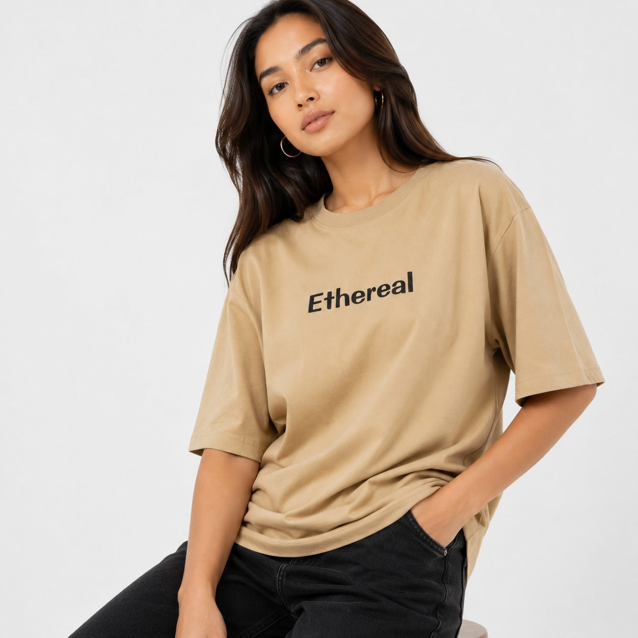 Ethereal Essential Oversized T-Shirt