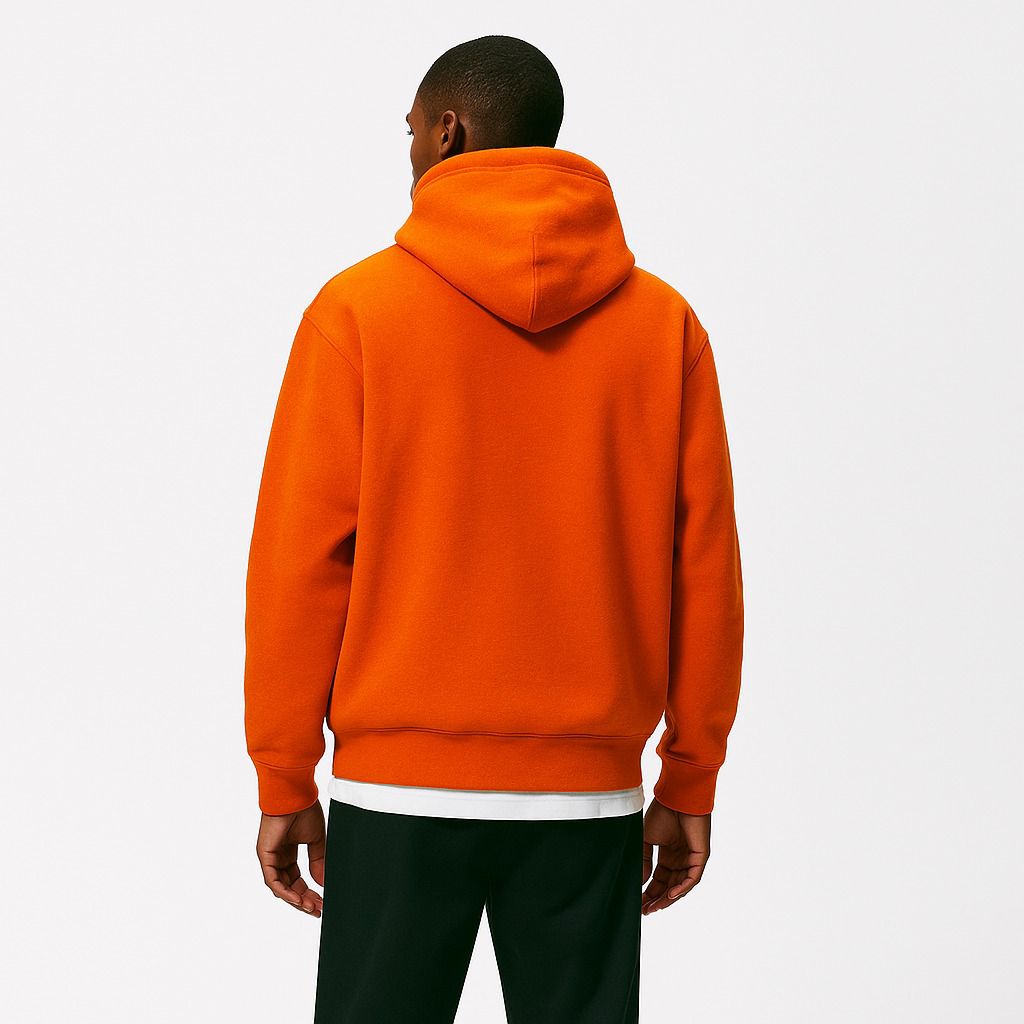 Burnt Orange Premium Cotton Hoodie