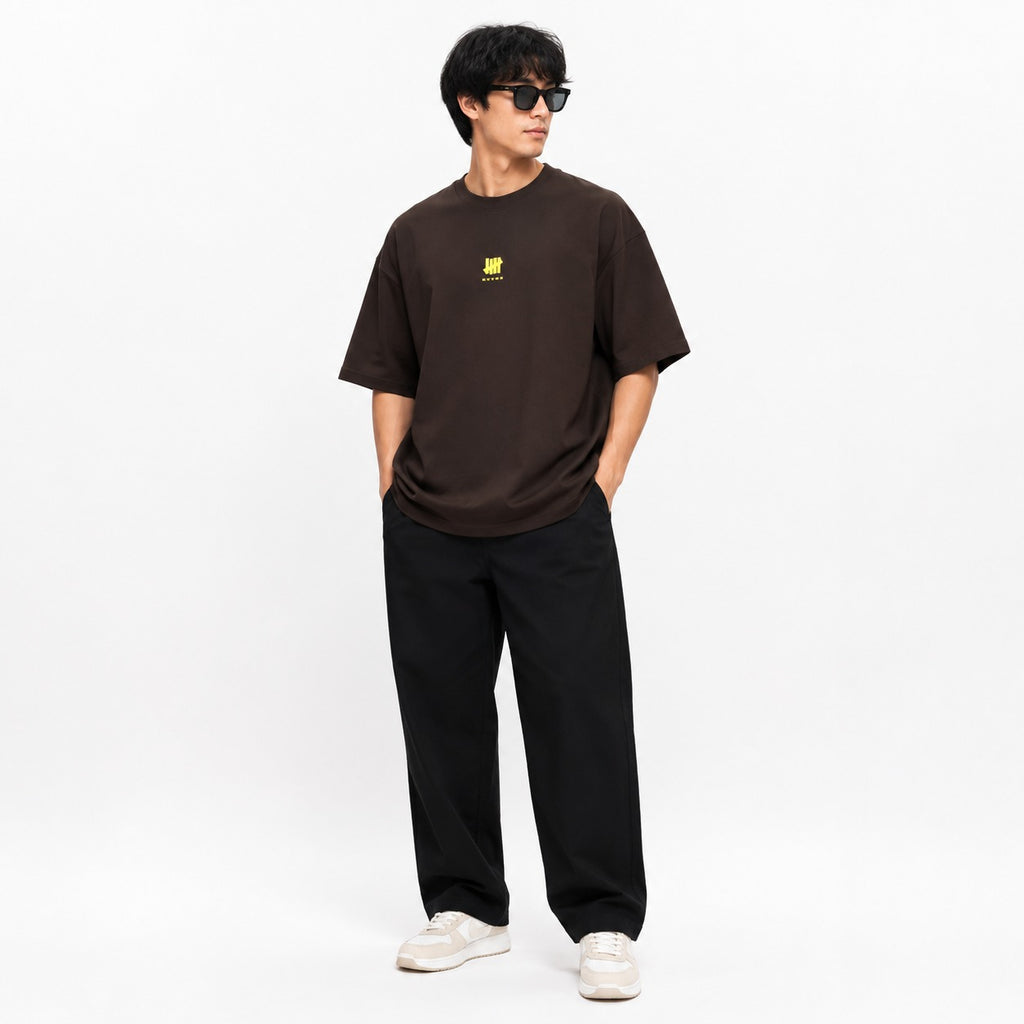 Urban Alphabet Oversized Cotton T-Shirt