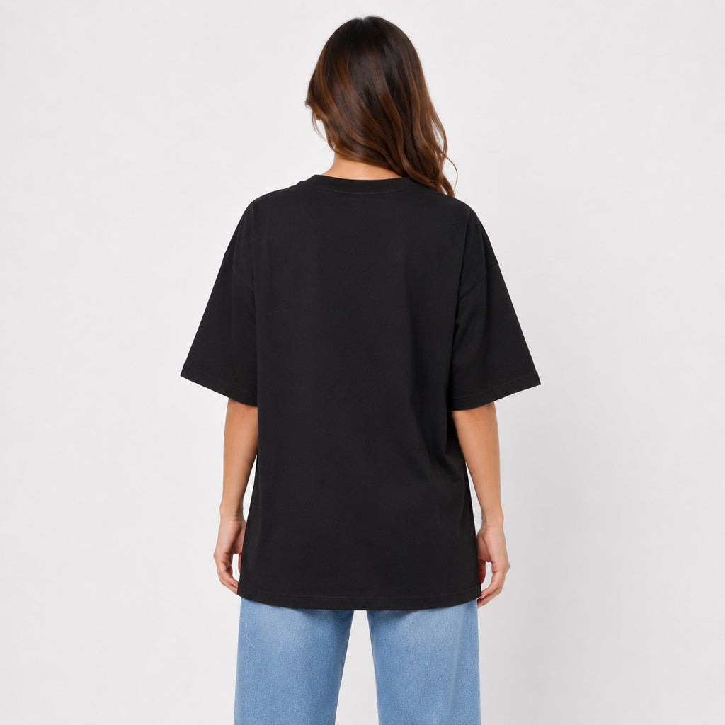 Midnight Muse Oversized Graphic T-Shirt