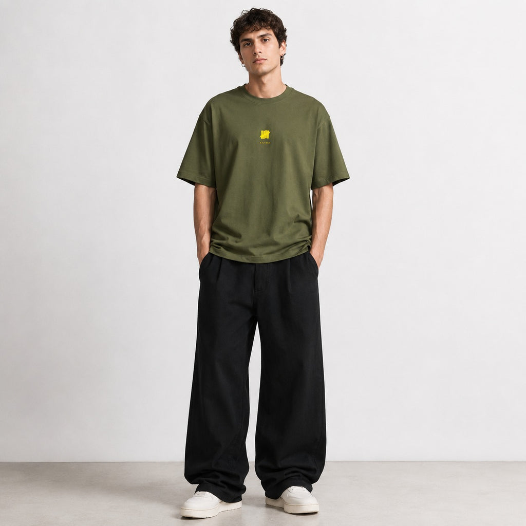 SKYRN Essential Olive Oversized T-Shirt
